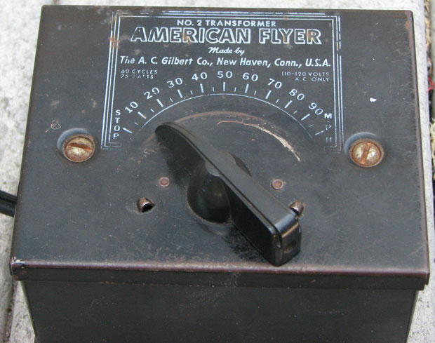 American flyer store train transformer